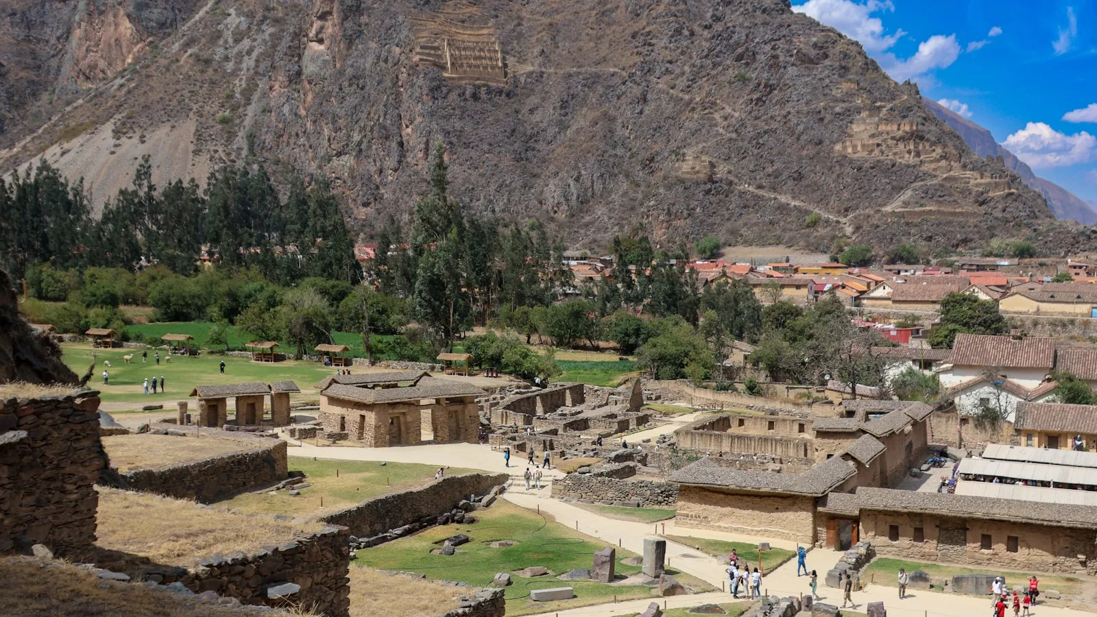 Ollantaytambo : la base alternative en amont