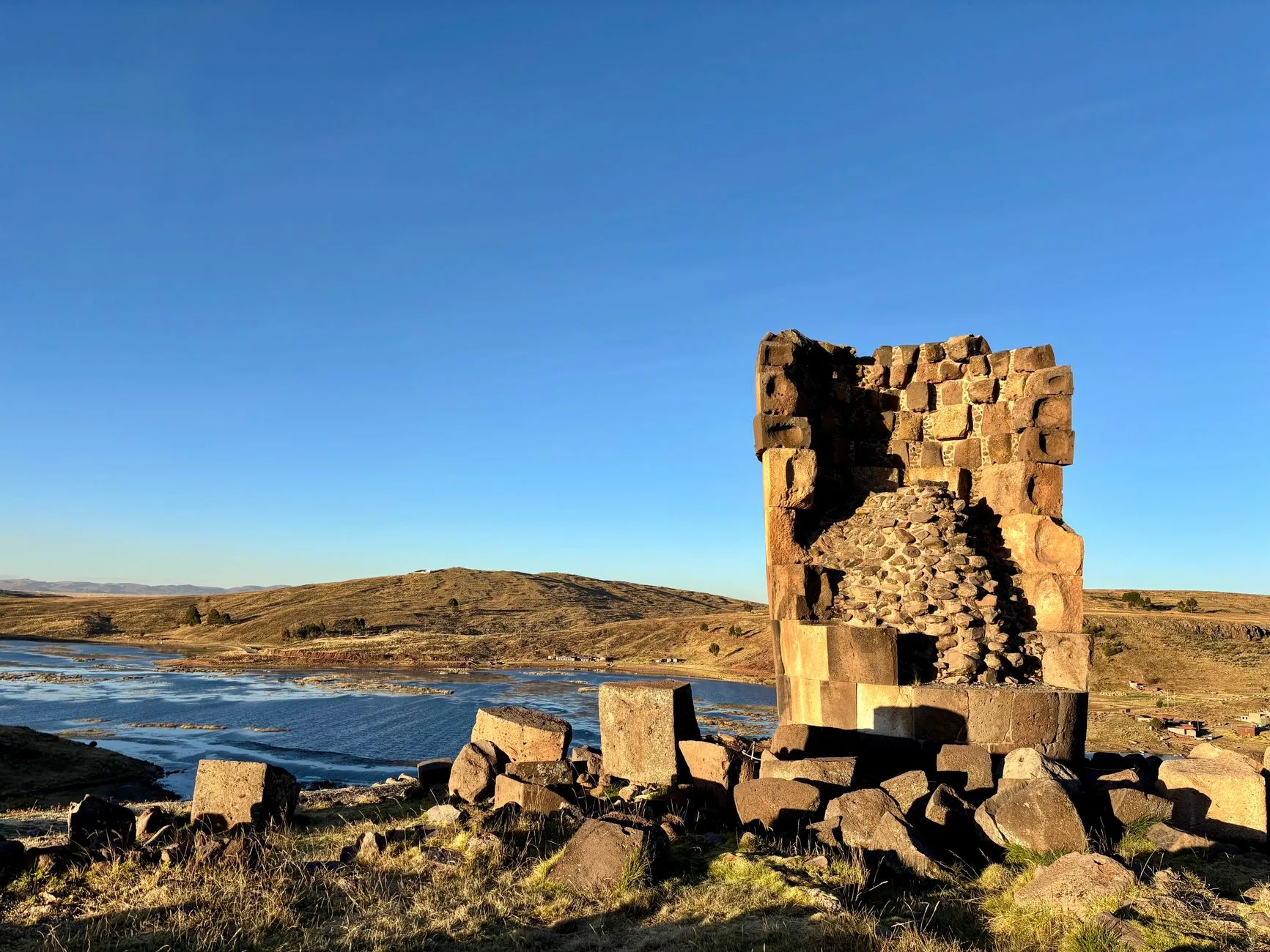 Sillustani : les chullpas de l'Altiplano